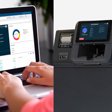 kontantinnskudd detajlhandel. 